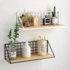 No-Drill Wall Shelves